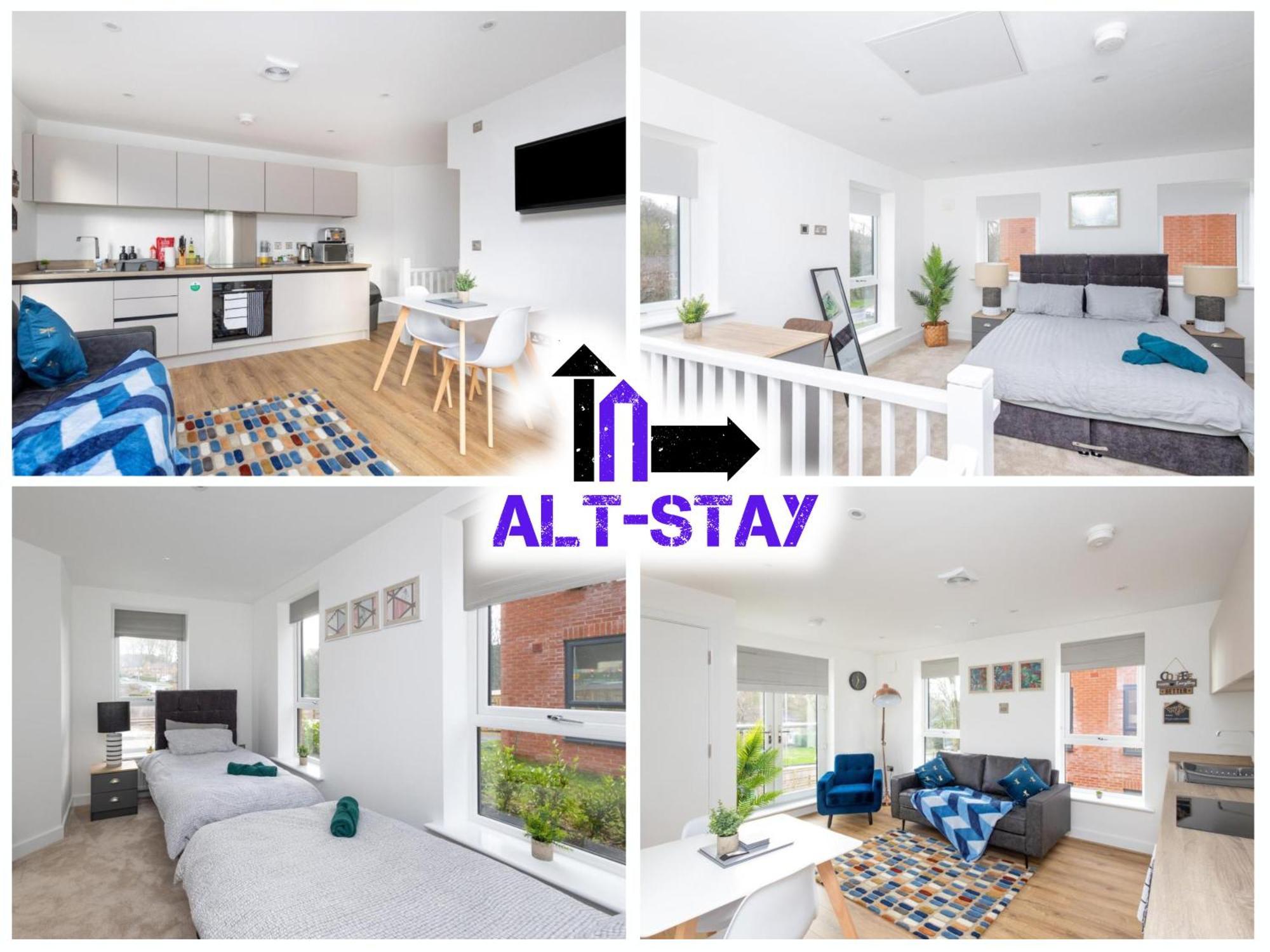 Alt-Stay - Modern 2-Bed With Ev Supply Equipment & Parking - Near Ring Road & M621 - Perfect For Contractors, Families & Long Stays Horsforth Extérieur photo